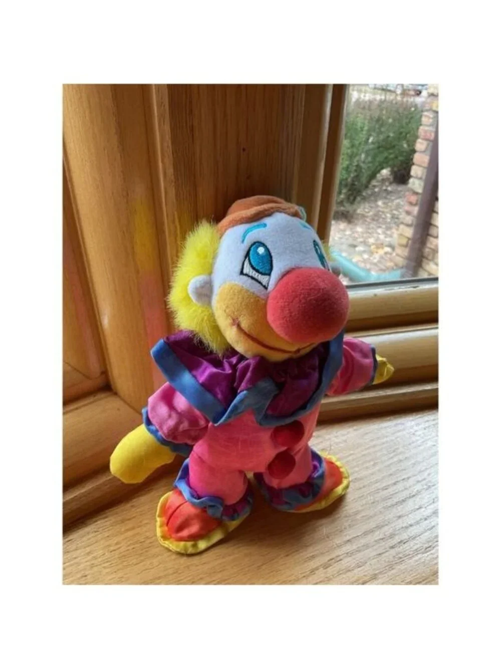 Vintage Disney Dumbo Circus Clown Bean Bag Plush 90s Y2K Kidcore Coquette 8